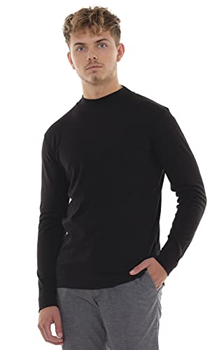 Drykorn Leichtes Sweatshirt 'Moritz' mit Stehkragen schwarz (1000 schwarz)...