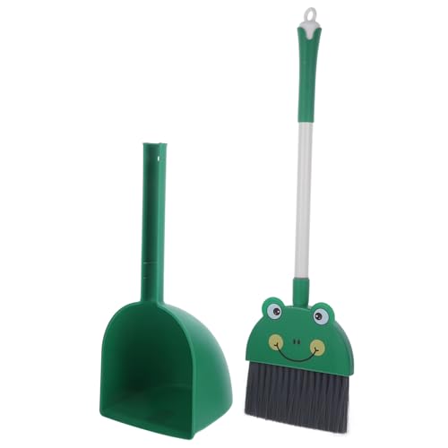 BESTOYARD 子供用ほうきちりとり 幼児向け掃除道具 お家の手伝いツール クリーニングキット 大きな掃除面で楽々 清掃体験が楽しめる おもちゃ