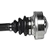 GSP NCV23035 CV Axle Assembly - Compatible with Select Audi A8 Quattro; Left or Right Rear (Driver or Passenger Side)