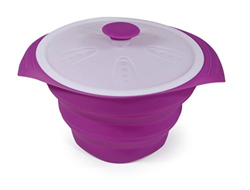 imf Flanero Plegable, Silicona, Gris, 18 cm (2623)