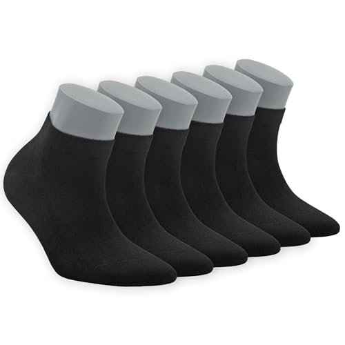 Rayon Bamboo Ankle Socks for Women, Super Soft, Breathable, Moisture Wicking, Thin, Low Cut (3, 6, 8 and 12 Pairs)