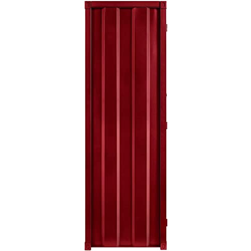 Acme Furniture Cargo Wardrobe (Double Door) - - Red. #TOP3