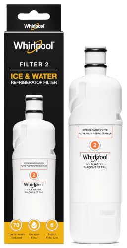 Whirlpool Refrigerator Ice & Water Filter 2, WHR2RXD1, 1-Pack