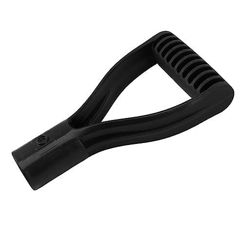 Shovel Handle Replacement, Snow Shovel Handle D Grip for Garden (Black)