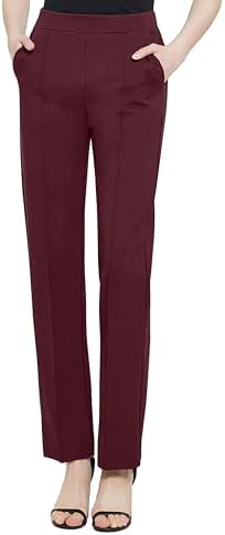 Urban CoCo Women's Yoga Dress Pants Stretchy Casual Slacks Straig...