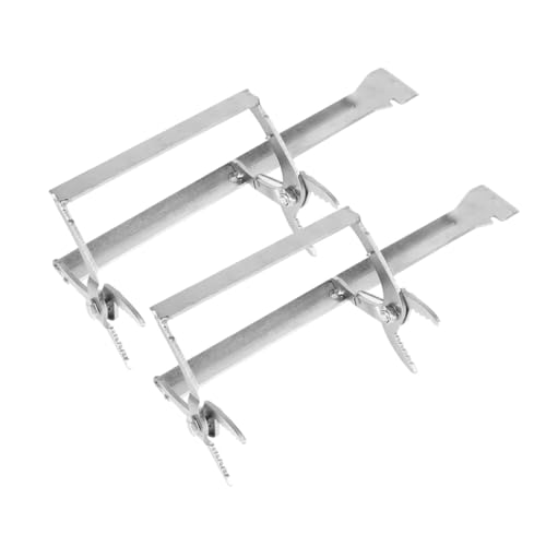 Pince porte-cadres en métal robuste pour ruches avec grattoir intégré COLLBATH x2