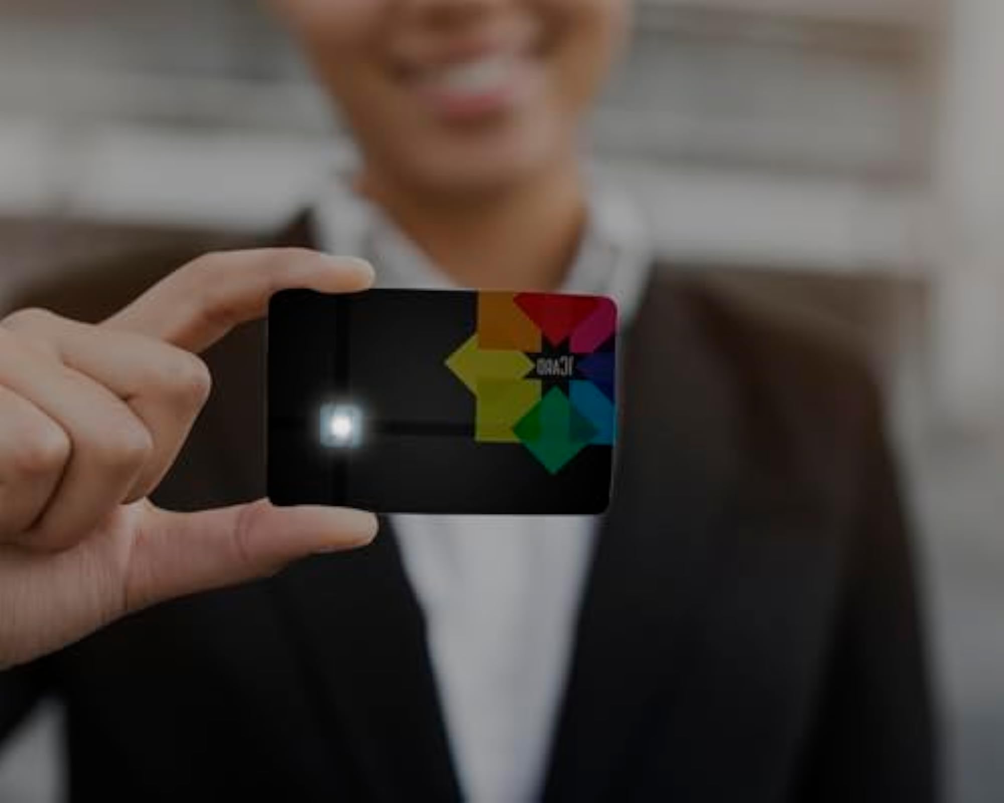 Glow Smart NFC & QR Enabled Digital Business Card