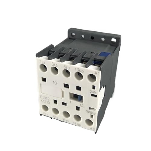 Contactor de CA 12A que soluciona fallos de espacio en tableros trifásicos CJX2-K1210