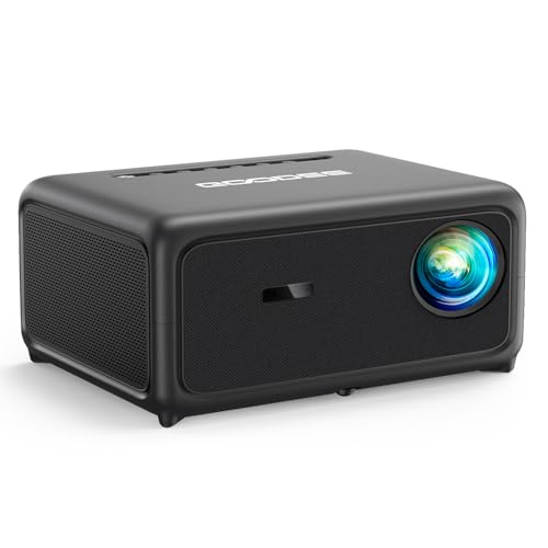 GooDee 4K Smart Projector with WiFi & Bluetooth - 3000 ANSI UHD, ToF Auto Focus Keystone MEMC, Dolby Audio Home Theater Video Projector Built-in Streaming Apps, Indoor & Outdoor Movies, Gaming