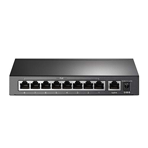 Switch TP-Link TL-SF1009P para conectar cámaras de seguridad y telefonía ethernet 3