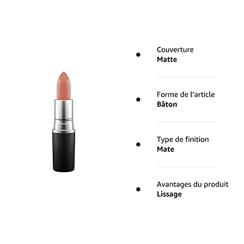 Batom Mac Matte, Velvet Teddy, 1 contagem