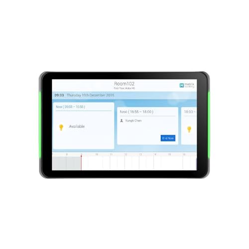 Image of XDS-1078-A9 Advanced 10.1-Inch Interactive Room Panel Display