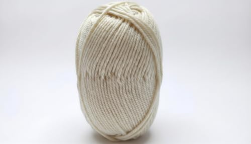 Image of Vardhman Magnus Knitting Yarn 100% Acrylic Bulky 4Ply Yarn (Pack of 1 Ball - 100g) - Knitting & Crochet Yarn for Winter Sweaters, Scarves, Blankets | Hypoallergenic, Hand Wash - Beige