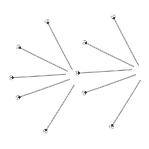 ARTIBETTER DIY Jewelry Accessories 10 Pack Pins Head Pins for Earring Making Jewelry Findings for Necklace Bracelet