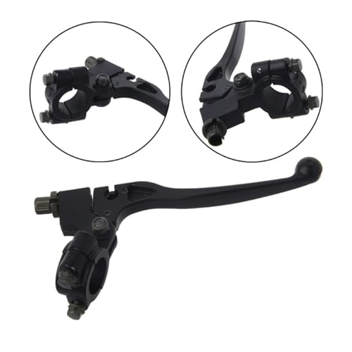 Levier d'embrayage gauche robuste couleur argent pour moto de loisir