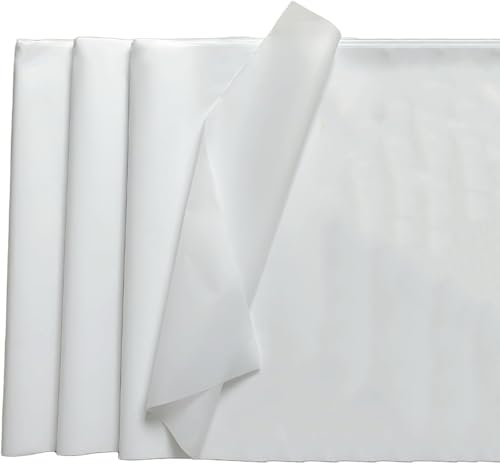 LGIFUTMAX Seidenpapier weiß für Geschenktüten 100 Blatt Seidenpapier Großpackung 50 x 70 cm Verpackungspapier für Geschenkpapier Füller Blumen Kunsthandwerk Geburtstag Hochzeitsdeko Valentinstag Dekor