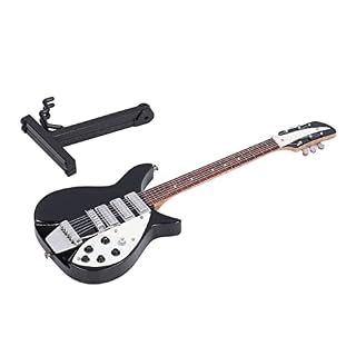CUEA Modèle de Guitare électrique Miniature, Forme de Guitare électrique Faite à la Main à l'échelle 1: 4, modèle d… – Image 7