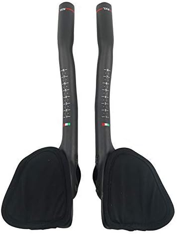 Red UD Matte Bicycle Arm Rest Bars Red UD Matte Bicycle Arm Rest Bars