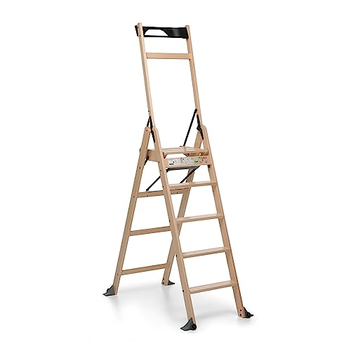 Foppapedretti Lascala 5.0 Escalera Plegable, Natural