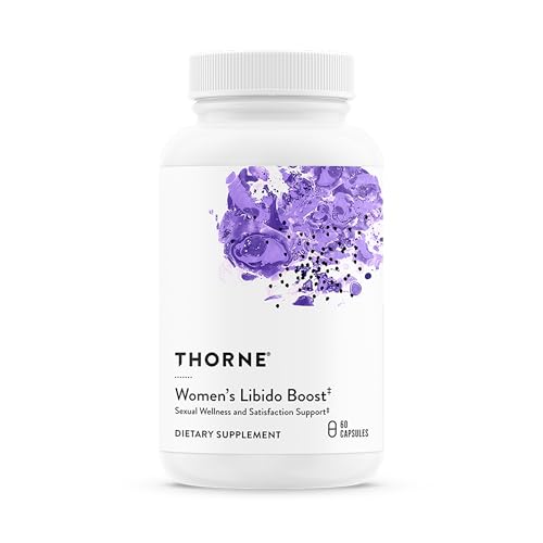 THORNE - Womens Libido Boost - Supports Vaginal Moisture Mood & Overall Sexual Wellness* - Libido Supplement with Damiana Fenugreek & Shatavari Extracts - NSF Certified for Sport - 60 Capsules