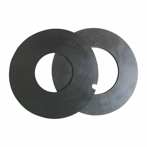 Image of iFJF 385311462 RV Toilet Rubber Bowl Leak Seal Kit Replacement for Travel Trailer RV Camper Toilet 385310677 Without Overflow Holes