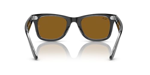 Image of Ray-Ban Rb2140f Original Wayfarer Low Bridge Fit Square Sunglasses for Men for Women