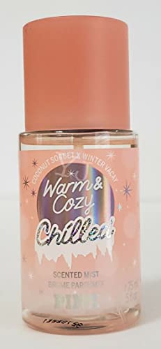 Victoria's Secret Pink Warm & Cozy Chilled Scented Mini Body Mist 2.5 fl oz (Warm & Cozy Chilled)