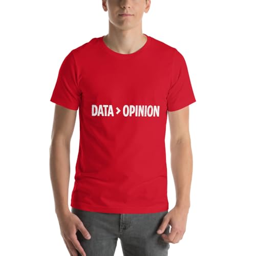 T-shirt geek rigolo Data Opinion une idée originale pour un développeur web