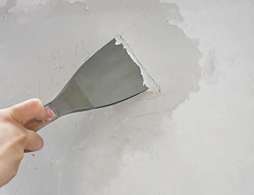 Rollingdog 4Pc Putty Knife Scrapers - Stainless Steel Spackle Knife Set With Laser Engraved Wood Handle For Scrapering,Drywall Repairs And Spreading(1",2",3",4") #TOP5