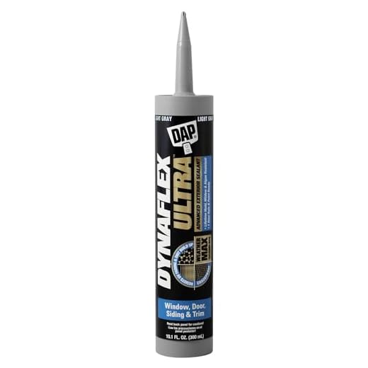 DAP Dynaflex Ultra Advanced Exterior Sealant, Light Gray, 10.1 Oz (7079818219)