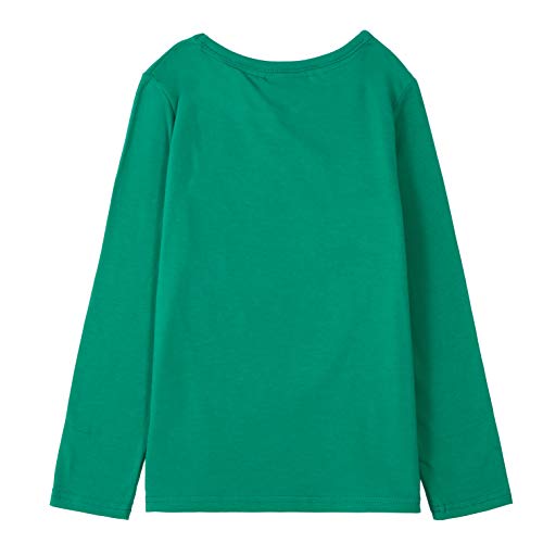 Image of Christmas Shirts for Girls and Boys Flip Sequin Santa Christmas Tree Kids T-Shirt Clothing