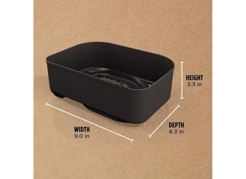 Ninja Woodfire Combo Crisper Basket for OG700, 2.5 Qt, Non-stick, Black - image 3
