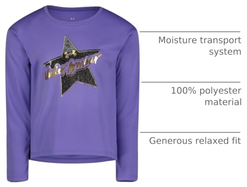 Image of Under Armour Girls' Long Sleeve Performance Graphic Tee, Outdoor Collection