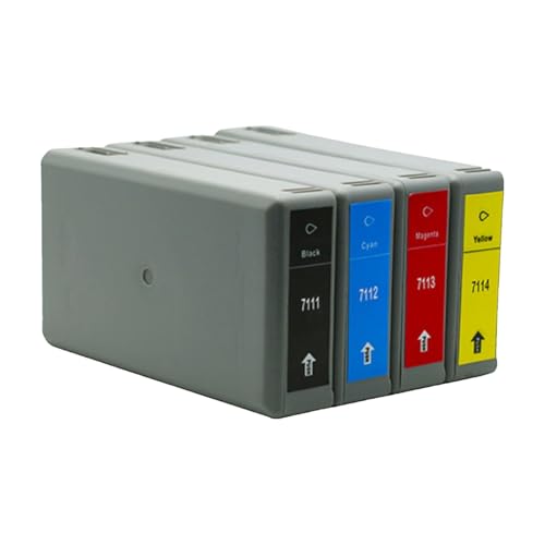 Cartouche d'encre T7111 WP-4590 couleur bleue pour consommable