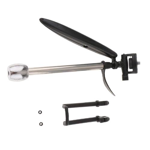 ULDIGI Portable Phone Support for Picture Taking for Live Streaming Vlogging Compatible with Smartphones Black