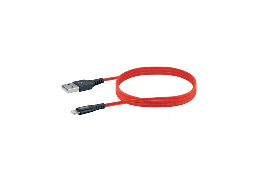 SCHWAIGER USB Cable 2.0 Pieces A->Apple Lightning 1.20 m Red