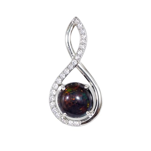 Pendentif opale naturelle argent anti-allergie résout le problème des bijoux ternes