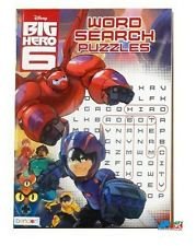 Paperback Big Hero 6 Word Search Puzzles Book