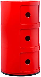 Kartell 496710 Componibili Furniture, Red, 60 x 33 x 32 cm
