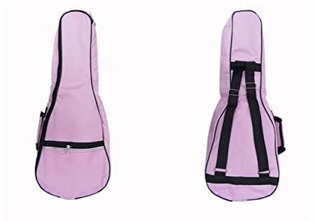 Image of Ukulele Case with 5MM Sponge Padding Adjustable Shoulder Strap 21 Inch (23 /24 inch, Pink)