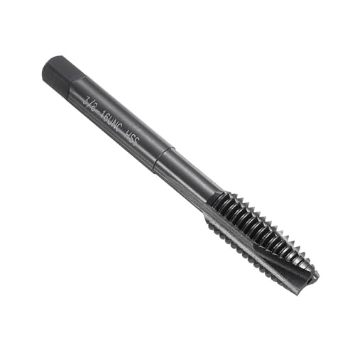 Taraud fileté pointe spirale 3/8-16 UNC 2B acier rapide HSS M2