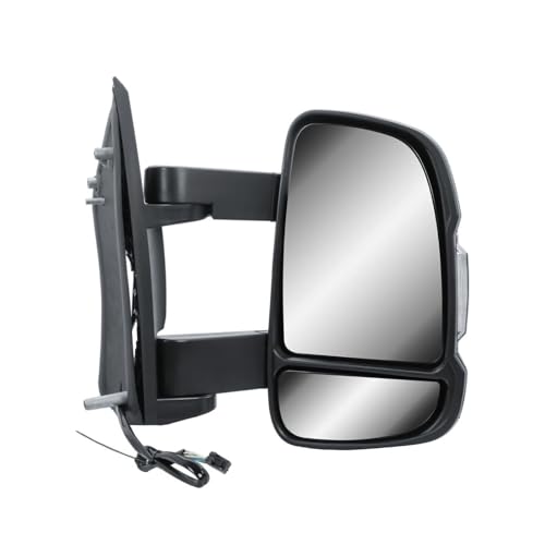 Rétroviseur droit bras long électrique et chauffant avec clignotant pour Fiat Ducato Citroën Jumper Peugeot Boxer 2006 à aujourd'hui Opel Movano 2022 à...