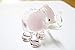 Wildlife MINIATURE HAND BLOWN GLASS New Glass Elephant Pink FIGURINE Collection