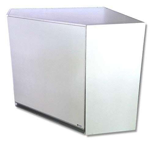 Armário Basculante 45 Graus Com Puxadores de Alumínio Em MDF Móveis Mariano