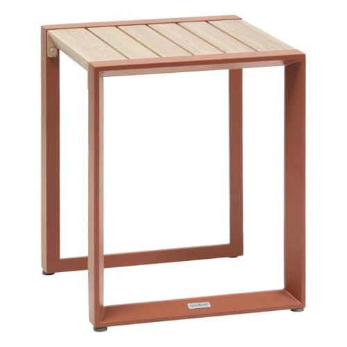 Hespéride - Table basse de jardin Allure 44 x 44 x 55 cm acajou