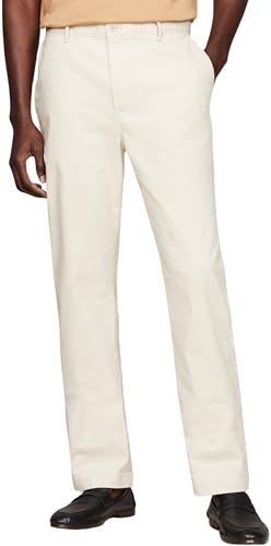 Pantaloni Essential Chino Regular Fit Bleached Stone uomo twill beige