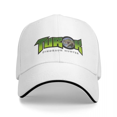 BEABAG Basecap Turok: Dinosaurier-Jäger Logo Baseballkappe schwarz Damenhut Herren