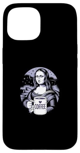 Coffee Lover Famous Art Espresso Latte Cafe Kaffee �X�}�z�P�[�X iPhone 15 �p