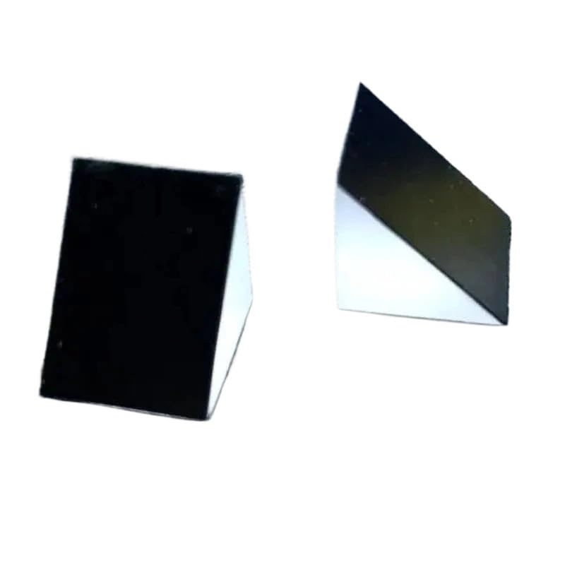 1pc 25mm 30mm Optical K9 Glass Right-Angle Prism with 45-Degree Internal Reflection Coati…