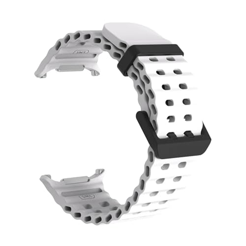 Galaxy Watch�p�o���h �X�|�[�c�V���R���X�g���b�v�u���X���b�g Samsung 47mm�p �E�H�b�`�o���h�A�N�Z�T���[ (�u���b�N-�z���C�g)